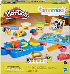 Hasbro Play-Doh Πλαστελίνη - Παιχνίδι Chef Starter Set για 3+ Ετών, 5τμχ από το Toyscenter
