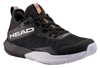 Head Motion Pro Ανδρικά Παπούτσια Padel για Σκληρά Γήπεδα Μαύρα από το E-tennis