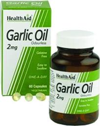Health Aid Garlic Oil 2mg 30 φυτικές κάψουλες από το Pharm24