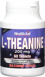 Health Aid L-Theanine 200mg 60 ταμπλέτες από το Pharm24