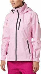 Helly Hansen Γυναικείο Αθλητικό Μπουφάν Αδιάβροχο Pink Sorbet