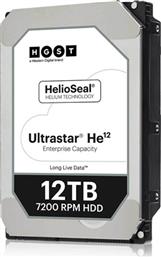 Hitachi Ultrastar He12 12TB HDD Σκληρός Δίσκος 3.5'' SAS 3.0 7200rpm με 256MB Cache για Server