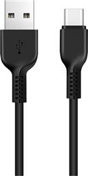 Hoco Regular USB 2.0 Cable USB-C male - USB-A male Μαύρο 3m (X20 Flash) από το e-shop