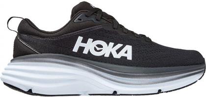 Hoka Bondi 8 Γυναικεία Αθλητικά Παπούτσια Running Μαύρα από το MybrandShoes