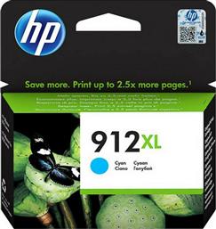 HP 912XL Μελάνι Εκτυπωτή InkJet Κυανό (3YL81AE) από το e-shop