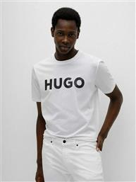 Hugo Boss Ανδρικό T-shirt Κοντομάνικο Λευκό από το Clodist