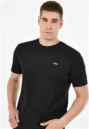 Hugo Boss Ανδρικό T-shirt Μαύρο Μονόχρωμο από το Asos