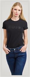 Hugo Boss Γυναικείο Αθλητικό T-shirt Μαύρο από το Spartoo