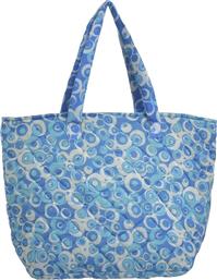 Inart Υφασμάτινη Τσάντα Θαλάσσης Μπλε από το Designdrops