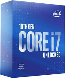 Intel Core i7-10700KF 3.80GHz Επεξεργαστής 8 Πυρήνων για Socket 1200 σε Κουτί