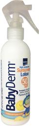Intermed Babyderm High Protection Sunscreen Lotion SPF50 200ml Trigger από το Pharm24