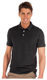 Ανδρική Μπλούζα Κοντομάνικη Polo Dark Grey Melange Jack & Jones από το Modivo