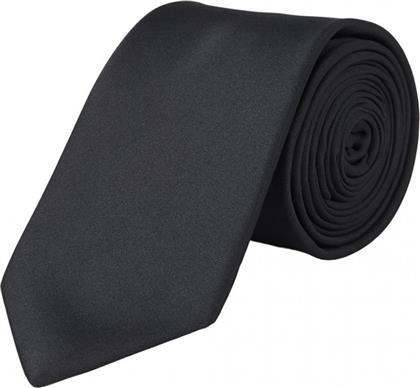 Jack & Jones Ανδρική Γραβάτα Μονόχρωμη σε Μαύρο Χρώμα