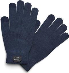 Jack & Jones Μπλε Ανδρικά Πλεκτά Γάντια Αφής από το SportsFactory
