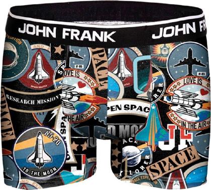 John Frank Space Ανδρικό Μποξεράκι Πολύχρωμο με Σχέδια από το Closet22