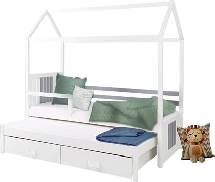 Παιδικό Κρεβάτι Τύπου Montessori Μονό για Στρώμα 90x190cm Λευκό Jonas II