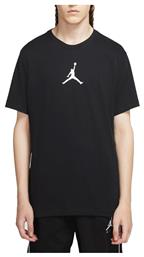 Jumpman Ανδρικό T-shirt Dri-Fit Μαύρο Μονόχρωμο Jordan από το Cosmossport