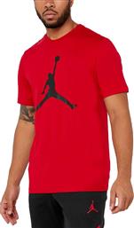 Jordan Jumpman Crew Ανδρικό Αθλητικό T-shirt Κοντομάνικο Κόκκινο από το Outletcenter