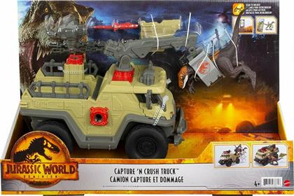 Jurassic World Dominion Capture And Crush Truck για 4+ Ετών