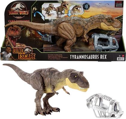Jurassic World T-Rex που Περπατάει και Απελευθερώνεται με Ήχους για 4+ Ετών 54εκ. από το Moustakas Toys