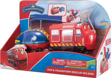 Just Toys Chuggington Pop & Transform Rescue Wilson Τρενάκι για 3+ Ετών