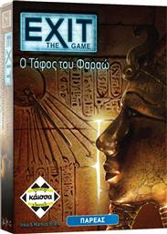 Kaissa Επιτραπέζιο Παιχνίδι Exit Ο Τάφος Του Φαραώ για 1-6 Παίκτες 12+ Ετών από το Plus4u
