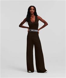 Karl Lagerfeld Γυναικεία Αμάνικη Ολόσωμη Φόρμα Black