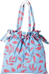 Kentia Υφασμάτινη Τσάντα Θαλάσσης Floral Μπλε