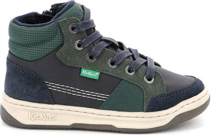 Kickers Παιδικά Sneakers High για Αγόρι Πράσινα
