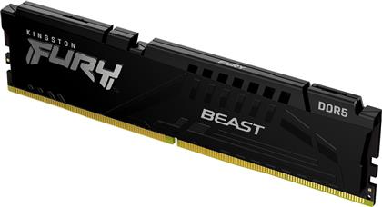 Kingston Fury Beast 16GB DDR5 RAM με Ταχύτητα 5200 για Desktop