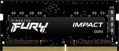 Kingston Fury Impact 16GB DDR4 RAM με Ταχύτητα 2666 για Laptop από το e-shop