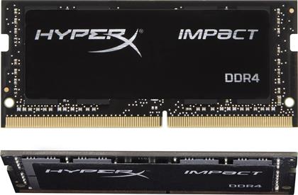 Kingston Fury Impact 32GB DDR4 RAM με 2 Modules (2x16GB) και Ταχύτητα 2666 για Laptop
