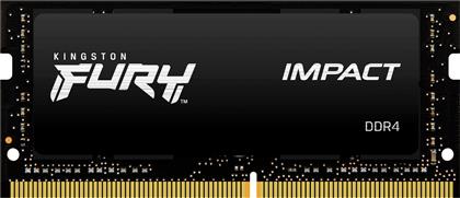 Kingston Fury Impact 8GB DDR4 RAM με Ταχύτητα 3200 για Laptop