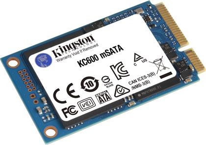 Kingston KC600 SSD 256GB mSATA SATA III από το e-shop
