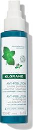 Klorane Anti-Pollution Purifying Mist Aquatic Mint 100ml από το Pharm24