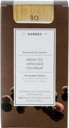 Korres Argan Oil Advanced Colorant 9.0 Κατάξανθο Φυσικό 50ml από το Pharm24