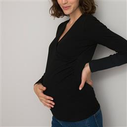 Κρουαζέ μπλούζα εγκυμοσύνης από το La Redoute