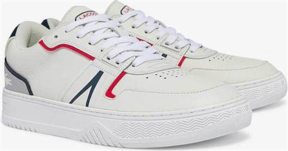 Lacoste L001 0321 1 SMA Ανδρικό Sneaker Λευκό