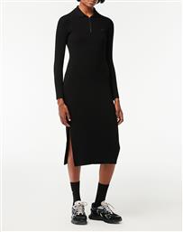 Lacoste Midi Φόρεμα Μαύρο