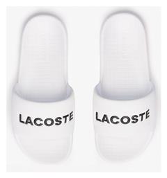 Lacoste Slides σε Λευκό Χρώμα