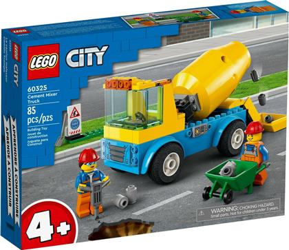 Lego City: Cement Mixer Truck για 4+ ετών από το Plus4u