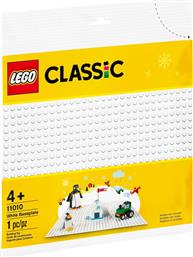 Lego Classic: White Baseplate για 4+ ετών