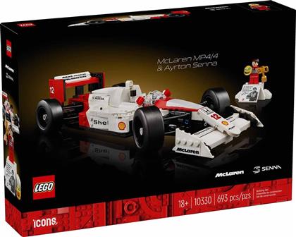 Lego Icons McLaren MP4/4 & Ayrton Senna για 18+ Ετών 693τμχ από το Moustakas Toys