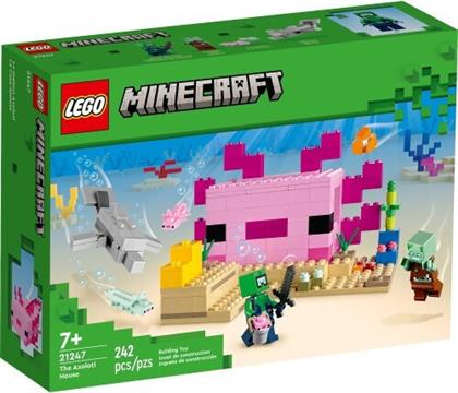 Lego Minecraft The Axolotl House για 7+ ετών