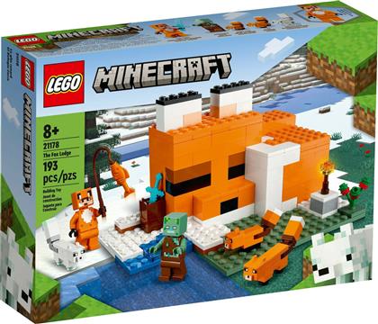 Lego Minecraft: The Fox Lodge για 8+ ετών από το Designdrops