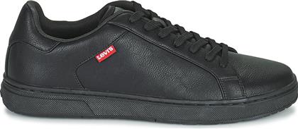 Levi's Piper Ανδρικά Ανατομικά Sneakers Μαύρα