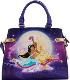 Loungefly Aladdin 30th Anniversary Παιδική Τσάντα Ώμου Μωβ