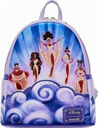 Loungefly Disney: Hercules Muses Clouds Παιδική Τσάντα Πλάτης Μωβ από το Designdrops