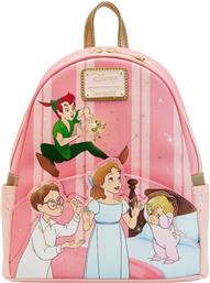 Loungefly Peter Pan You Can Fly 70th Anniversary Παιδική Τσάντα Πλάτης Ροζ 17.8x8.9x24.1εκ. από το Designdrops
