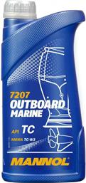 Mannol Outoboard Marine API TC TC-W3 Λάδι Σκάφους 1lt